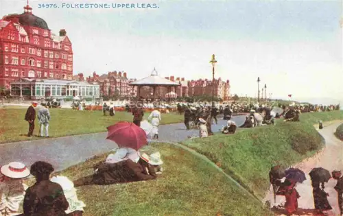 AK / Ansichtskarte FOLKESTONE Shepway Kent UK Upper Leas