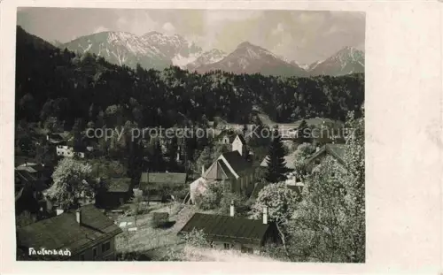 AK / Ansichtskarte Faulenbach Fuessen Bayern Panorama