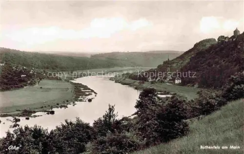 AK / Ansichtskarte Rothenfels  Main Unterfranken Main-Spessart Bayern Panorama