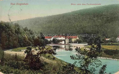 AK / Ansichtskarte Bad Ziegenhals Glucholazy PL Blick zum Ferdinandsbad