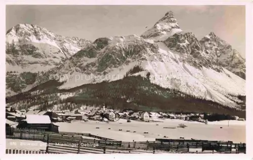 AK / Ansichtskarte Ehrwald Tirol AT mit Mieminger Berge