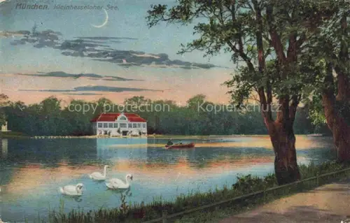 AK / Ansichtskarte MueNCHEN  Bayern Kleinhesseloher See