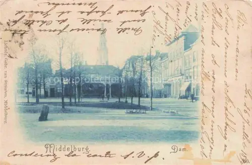 AK / Ansichtskarte MIDDELBURG  Zeeland NL Dam