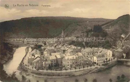 AK / Ansichtskarte La Roche -en-Ardenne Belgie Panorama