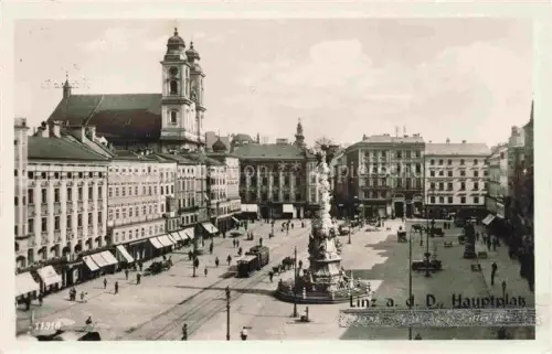 AK / Ansichtskarte LINZ DONAU AT Hauptplatz