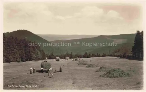 AK / Ansichtskarte Schmuecke Gehlberg Thueringen Die Schmuecke Panorama