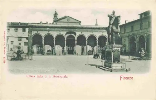 AK / Ansichtskarte FIRENZE Florence Florenz Toscana IT Chiesa della ss Annunziata