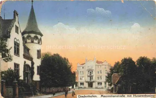 AK / Ansichtskarte Diedenhofen Thionville 57 Moselle Maximilianstrasse mit Husarenkasino