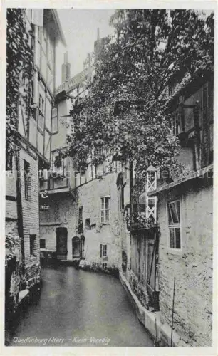 AK / Ansichtskarte Quedlinburg Harz Klein Venedig