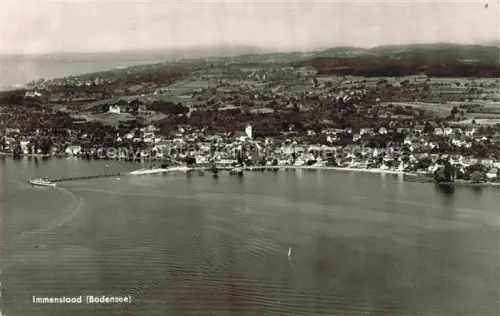 AK / Ansichtskarte Immenstaad Bodensee Fliegeraufnahme