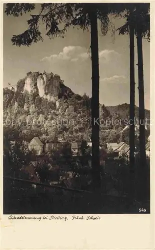 AK / Ansichtskarte Streitberg Fraenkische Schweiz Wiesenttal Bayern Panorama Felsformation