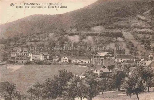 AK / Ansichtskarte Thannenkirch Tannenkirch Alsace 68 Haut-Rhin Hôtel des Touristes et Villa Sainte Anne