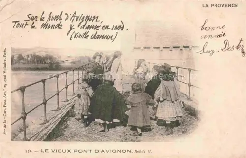 AK / Ansichtskarte AVIGNON 84 Vaucluse Vieux pont d'Avignon