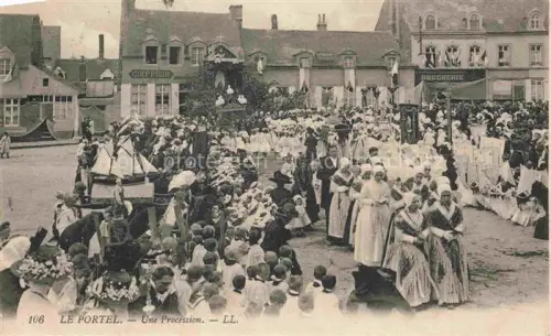AK / Ansichtskarte Le Portel Boulogne-sur-Mer 62 Pas-de-Calais Une procession