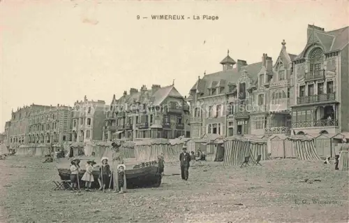 AK / Ansichtskarte WIMEREUX Boulogne-sur-Mer 62 Pas-de-Calais La plage