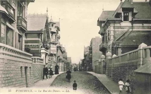 AK / Ansichtskarte WIMEREUX Boulogne-sur-Mer 62 Pas-de-Calais Rue des Dunes