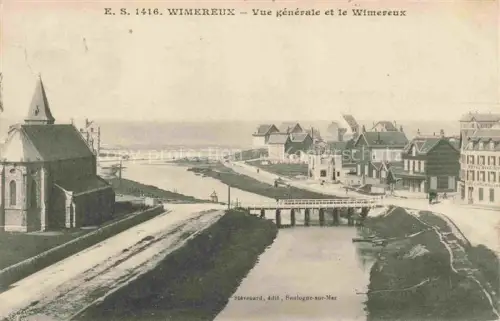 AK / Ansichtskarte WIMEREUX Boulogne-sur-Mer 62 Pas-de-Calais Vue générale et le Wimereux