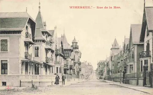 AK / Ansichtskarte WIMEREUX Boulogne-sur-Mer 62 Pas-de-Calais Rue de la Mer