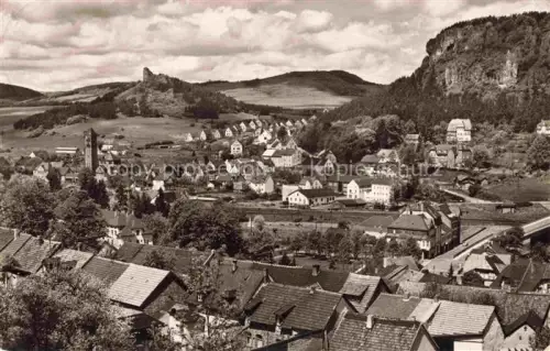 AK / Ansichtskarte Gerolstein Panorama Quellenstadt der Eifel Burgen und Dolomiten