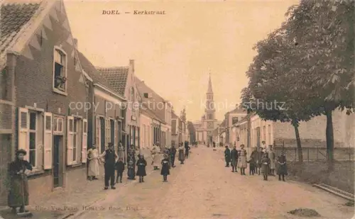 AK / Ansichtskarte Doel Oost-Vlaanderen Belgie Kerkstraat