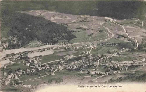 AK / Ansichtskarte Vallorbe Orbe VD Vu de la Dent de Vaulion