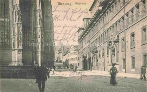 AK / Ansichtskarte NueRNBERG Rathaus