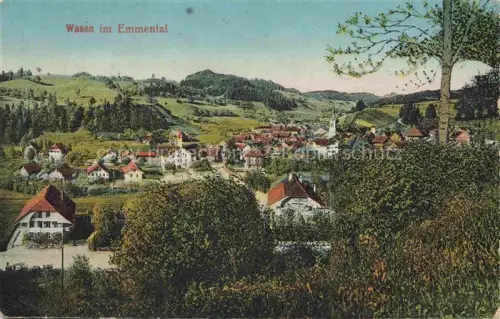 AK / Ansichtskarte Wasen Emmental Trachselwald BE Panorama