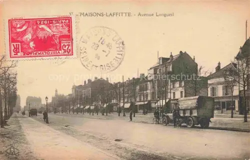 AK / Ansichtskarte Maisons-Laffitte 78 Yvelines Avenue Longueil