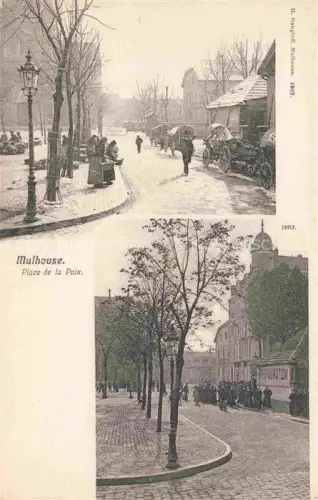 AK / Ansichtskarte MULHOUSE Muehlhausen 68 Alsace Place de la Paix