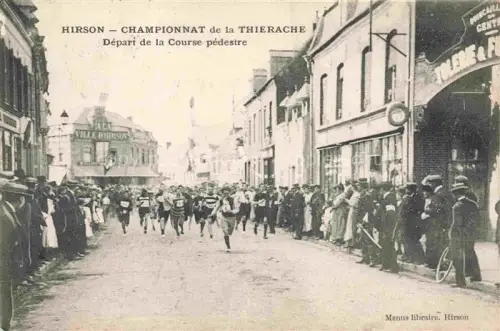 AK / Ansichtskarte Hirson Vervins 02 Aisne Championnat de la Thierache Départ de la Course pédestre