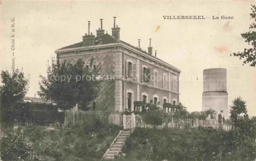 AK / Ansichtskarte Villersexel LURE 70 Haute-Saone La gare Bahnhof