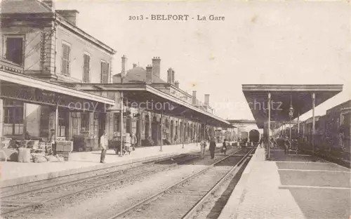 AK / Ansichtskarte BELFORT 90 La gare Bahnhof