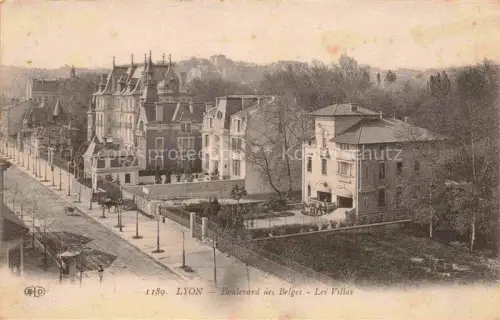 AK / Ansichtskarte LYON 69 Rhone Boulevard des Belges et les villas