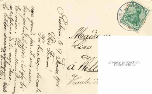 AK / Ansichtskarte Rosheim Molsheim Alsace 67 Bas-Rhin Hauptstrasse