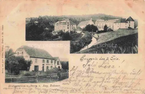 AK / Ansichtskarte Trois-Epis Drei-aehren 68 Haut-Rhin Teilansichten Restaurant zum Stern