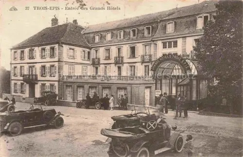 AK / Ansichtskarte Trois-Epis Drei-aehren 68 Haut-Rhin Entrée des Grand Hôtels