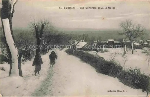 AK / Ansichtskarte Boghar Algerie Vue générale sous la neige