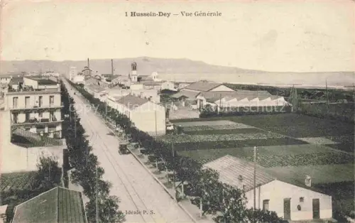 AK / Ansichtskarte Hussein-Dey ALGER Algerie Vue générale