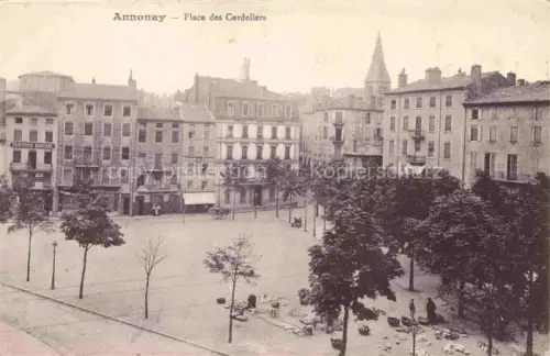 AK / Ansichtskarte Annonay Tournon 07 Ardeche Place des Cordeliers