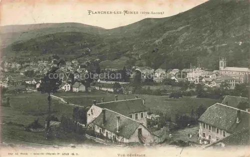 AK / Ansichtskarte Plancher-les-Mines LURE 70 Haute-Saone Vue générale