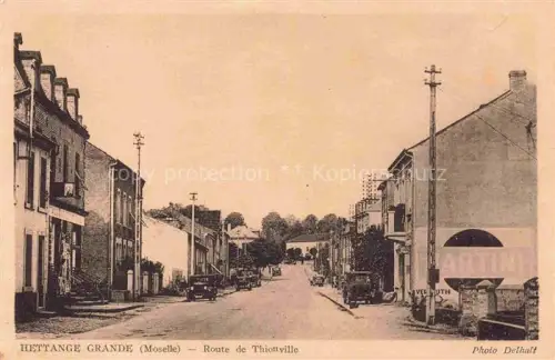 AK / Ansichtskarte Hettange-Grande Thionville-Est 57 Moselle Route de Thionville