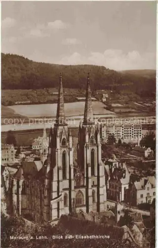 AK / Ansichtskarte MARBURG  LAHN Elisabethkirche