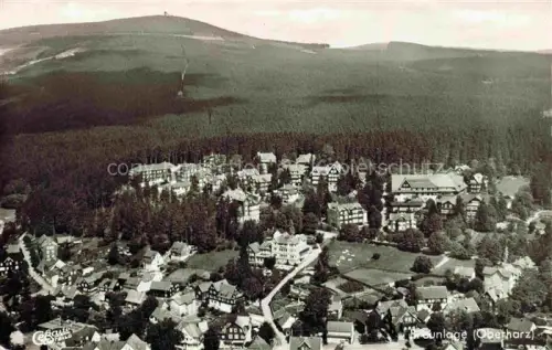 AK / Ansichtskarte Braunlage Harz Fliegeraufnahme