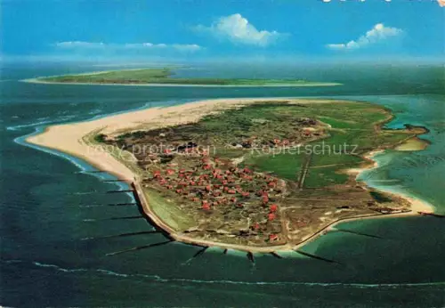 AK / Ansichtskarte BALTRUM Nordseebad Fliegeraufnahme