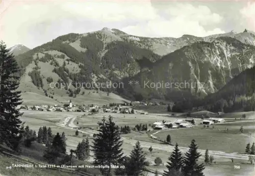 AK / Ansichtskarte Tannheim 1097m Tirol AT Klenzen mit Neunerkoepfle