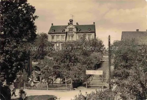 AK / Ansichtskarte Markersdorf Claussnitz Buergstaedt Sachsen Hotel