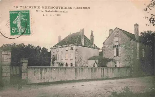 AK / Ansichtskarte La-Tricherie-d-Eymouthiers 16 Charente Villa Saint-Romain