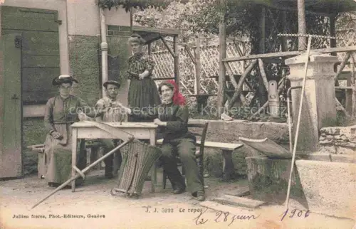 AK / Ansichtskarte Anniviers Val d Anniviers Grimentz VS Le repos