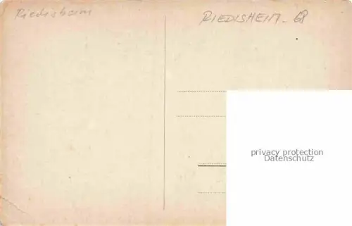 AK / Ansichtskarte Riedisheim Mulhouse 68 Haut-Rhin Teilansicht