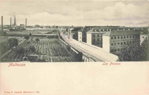 AK / Ansichtskarte MULHOUSE Muehlhausen 68 Alsace Les prisons